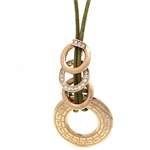 Golden Rings Necklace