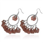 Leaf Decor Earring (Brun)