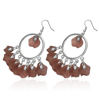 Leaf Decor Earring (Brun)