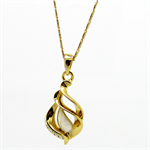 Golden Twister Necklace